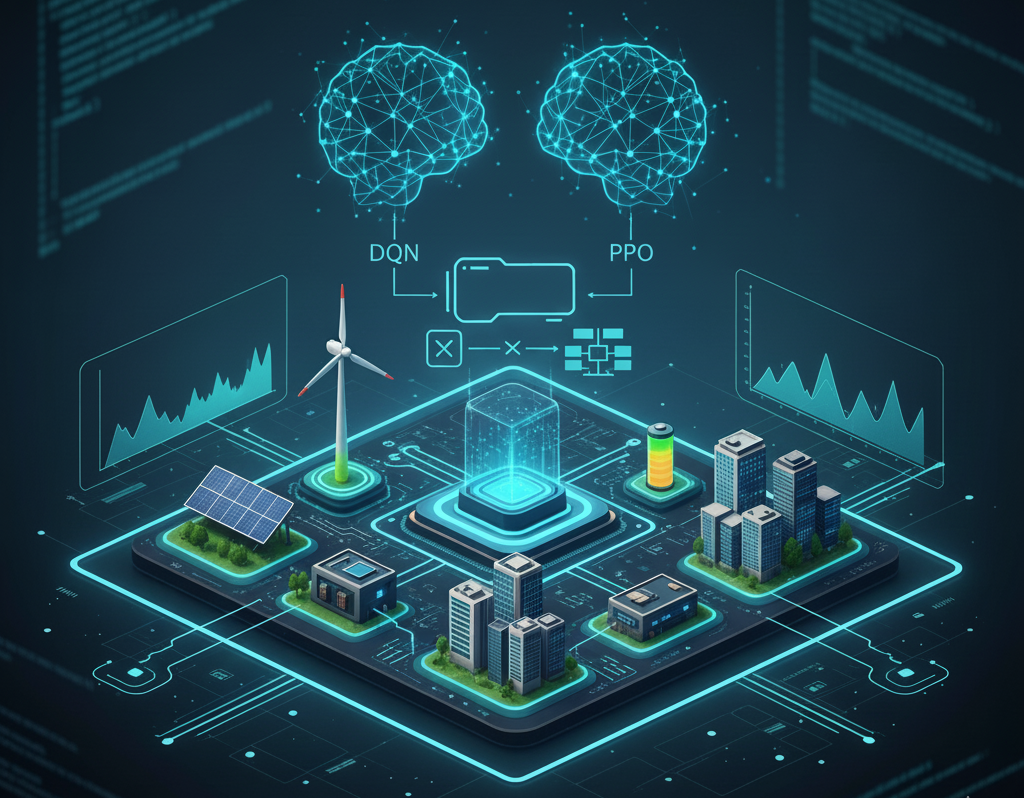 Microgrid Management with Reinforcement Learning
